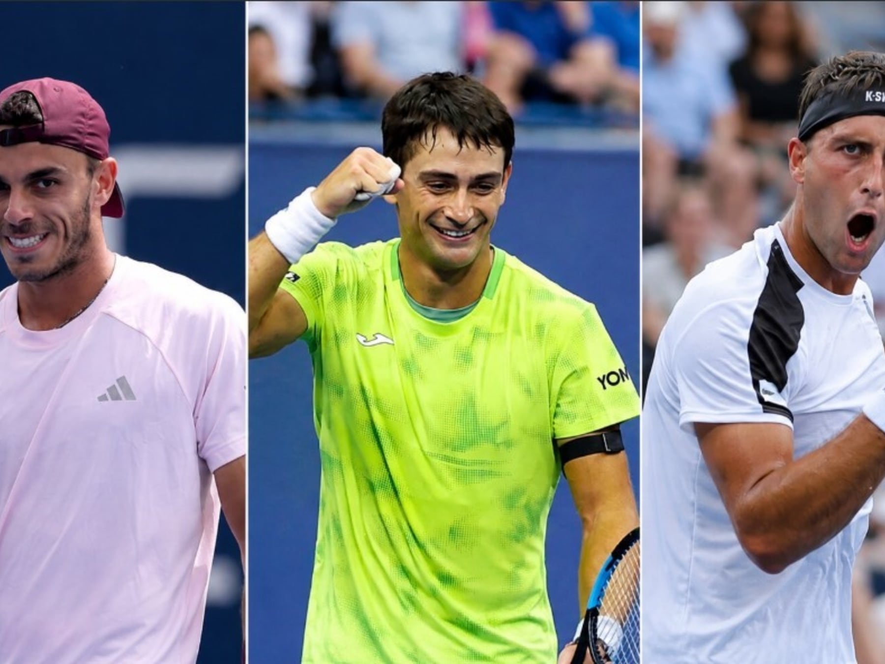 Fran, Tomás y Mariano hacen historia en Nueva York: tres albicelestes en la tercera ronda del US Open