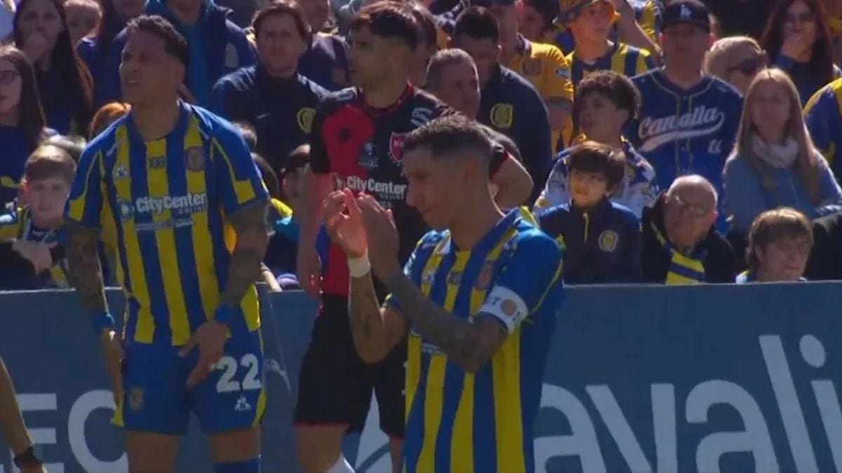 Rosario Central y Newell's empaton en Arroyito con un parate para aplaudir a Messi