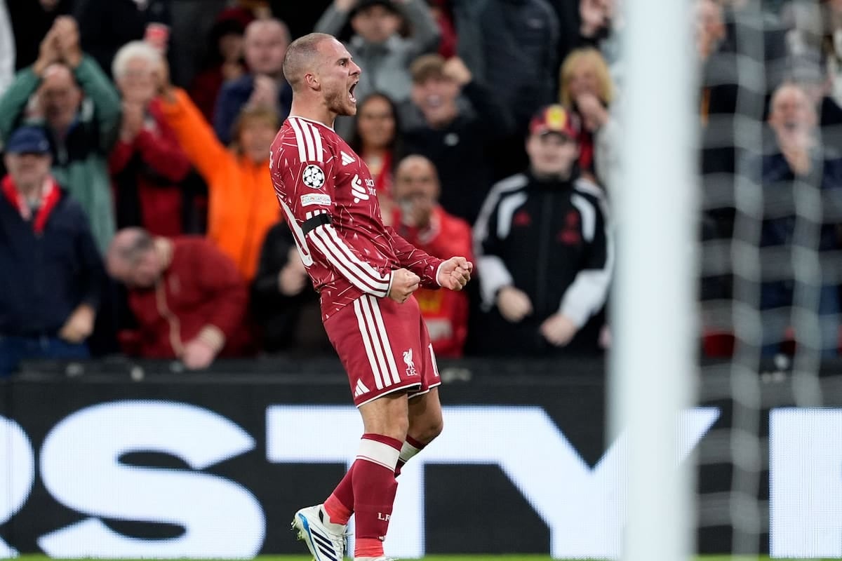 El zurdazo de Mac Allister enmudece a Anfield en una noche atravesada por la novela contractual
