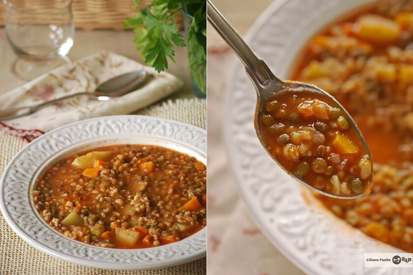 Lentejas con bulgur: la combinación que deja al guiso de legumbres como plato único, sin necesidad de carne