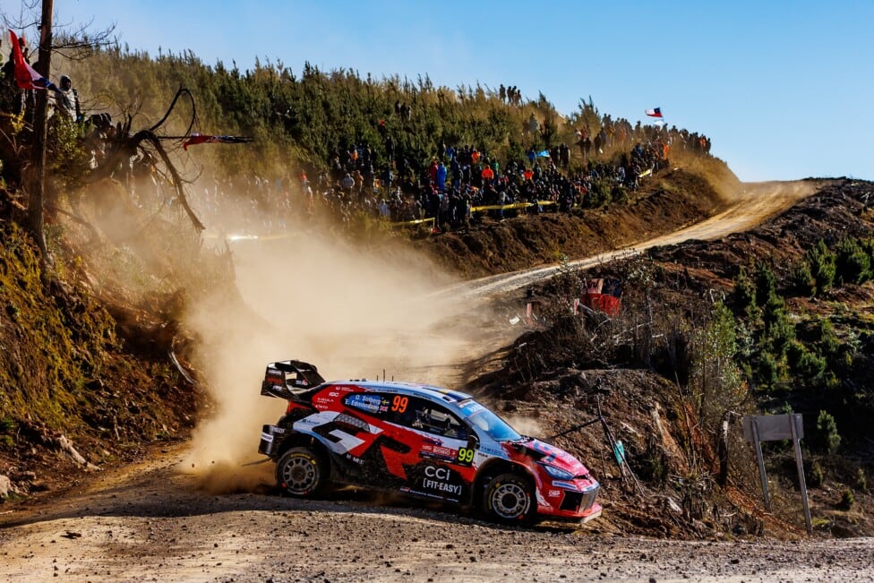 Solberg se paseó en Chile y Toyota alcanzó a Lancia en lo más alto del WRC