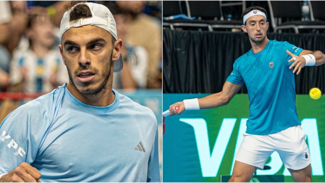 Cerúndolo y Tirante pusieron al equipo al borde de la clasificación en la Copa Davis