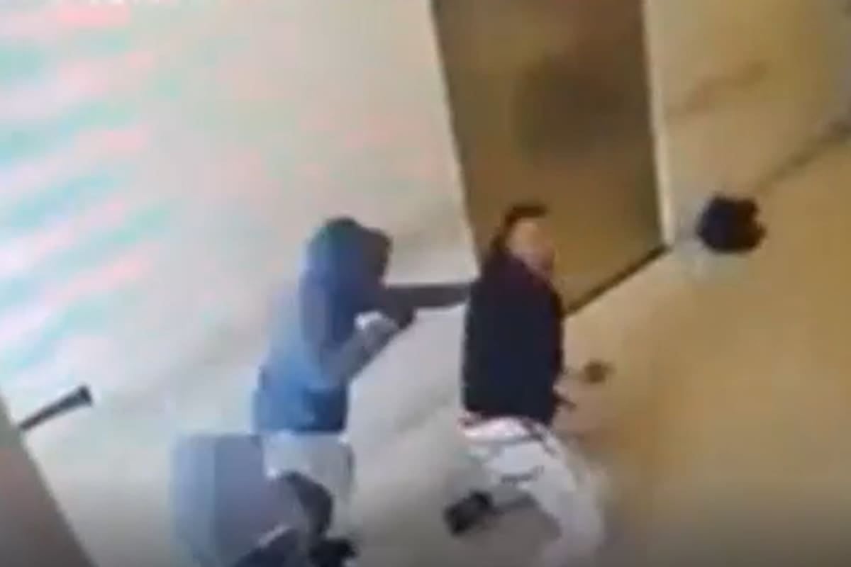Tres hombres, una entradera al banco y un disparo que terminó con el ladrón en el piso