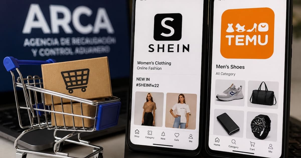Compras en Shein y Temu: la franquicia de US$ 400 no exime todos los impuestos y el cupo anual se comparte entre plataformas