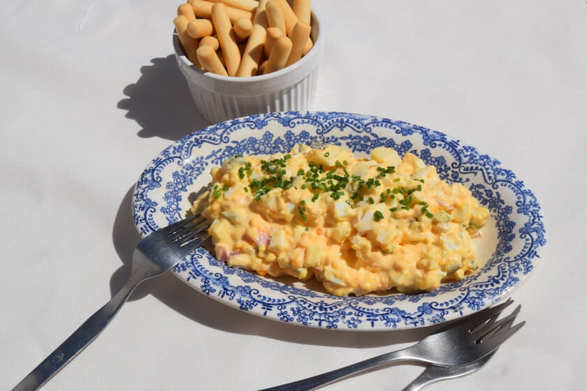 Ensalada de huevo sin papa: una alternativa cremosa para untar y rellenar