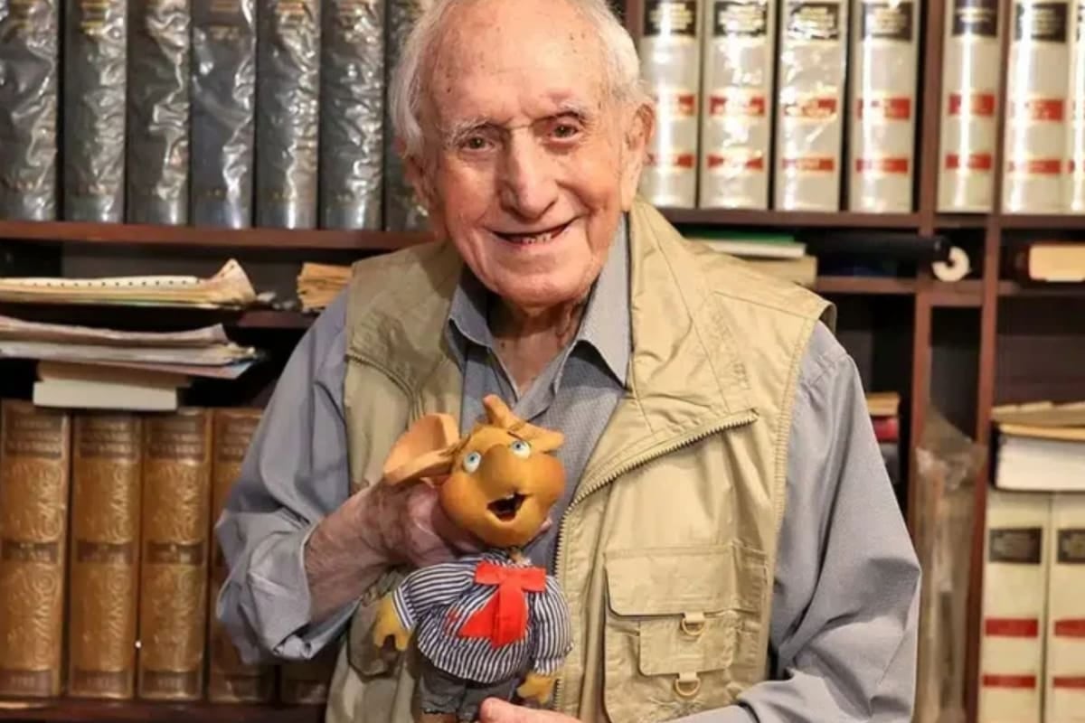 A los cien años se fue la voz que le dio vida a Topo Gigio durante cuatro décadas
