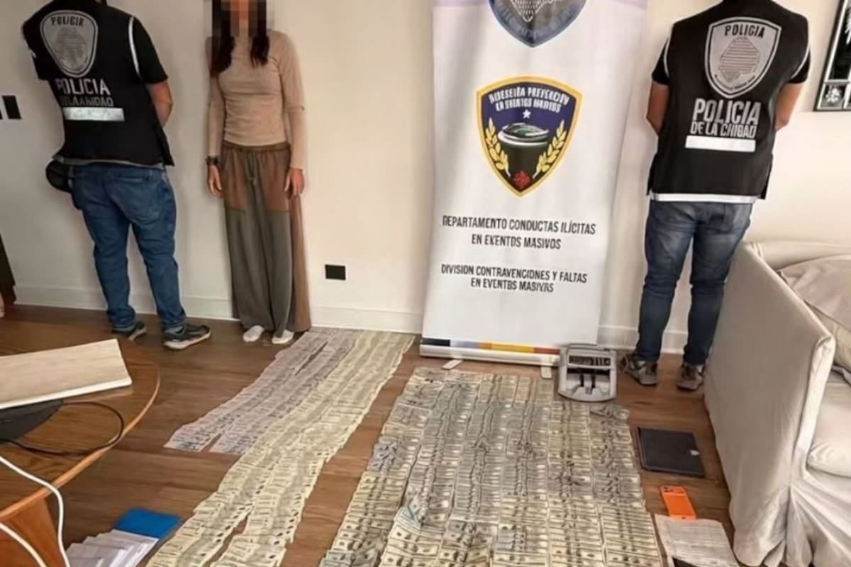 Allanamiento en Vicente López: secuestran casi diez millones de pesos y 56.300 dólares por la reventa de entradas