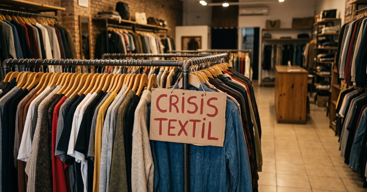 La textil argentina atraviesa su peor momento en décadas: producción desplomada, plantas paradas y 28.000 empleos borrados del mapa