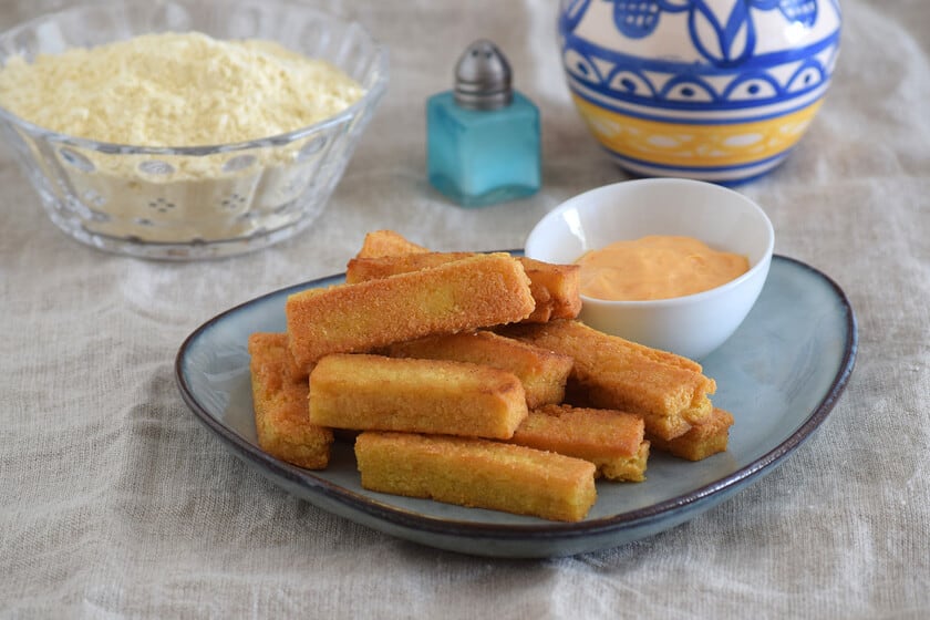 Panisse, el bastón dorado del sur de Francia que se cocina con harina de garbanzos