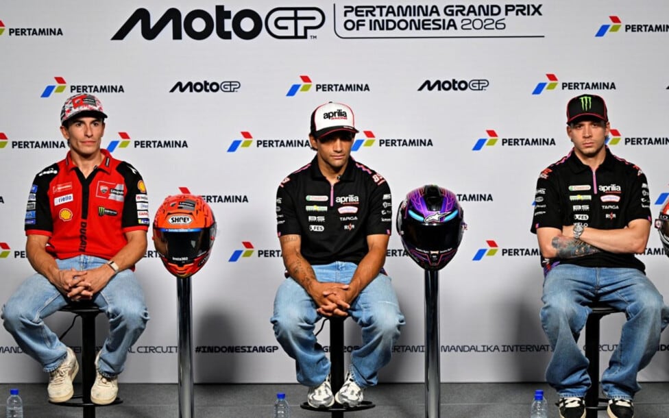 Martín manda y Aprilia ya piensa en jugarse entera por él para cortarle el sueño a Marc