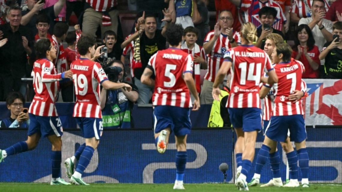 Barrios y Lookman le devuelven la sonrisa al Atleti en el Metropolitano
