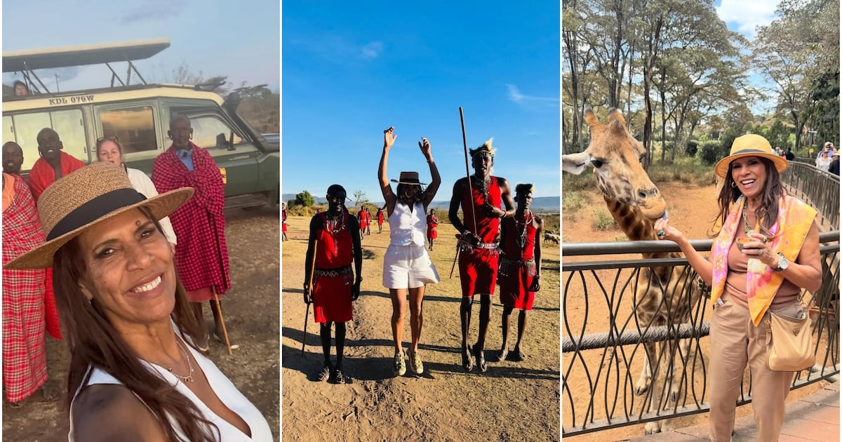 Anamá Ferreira volvió de África con la libreta llena y la cámara llena de jirafas, masáis y leones
