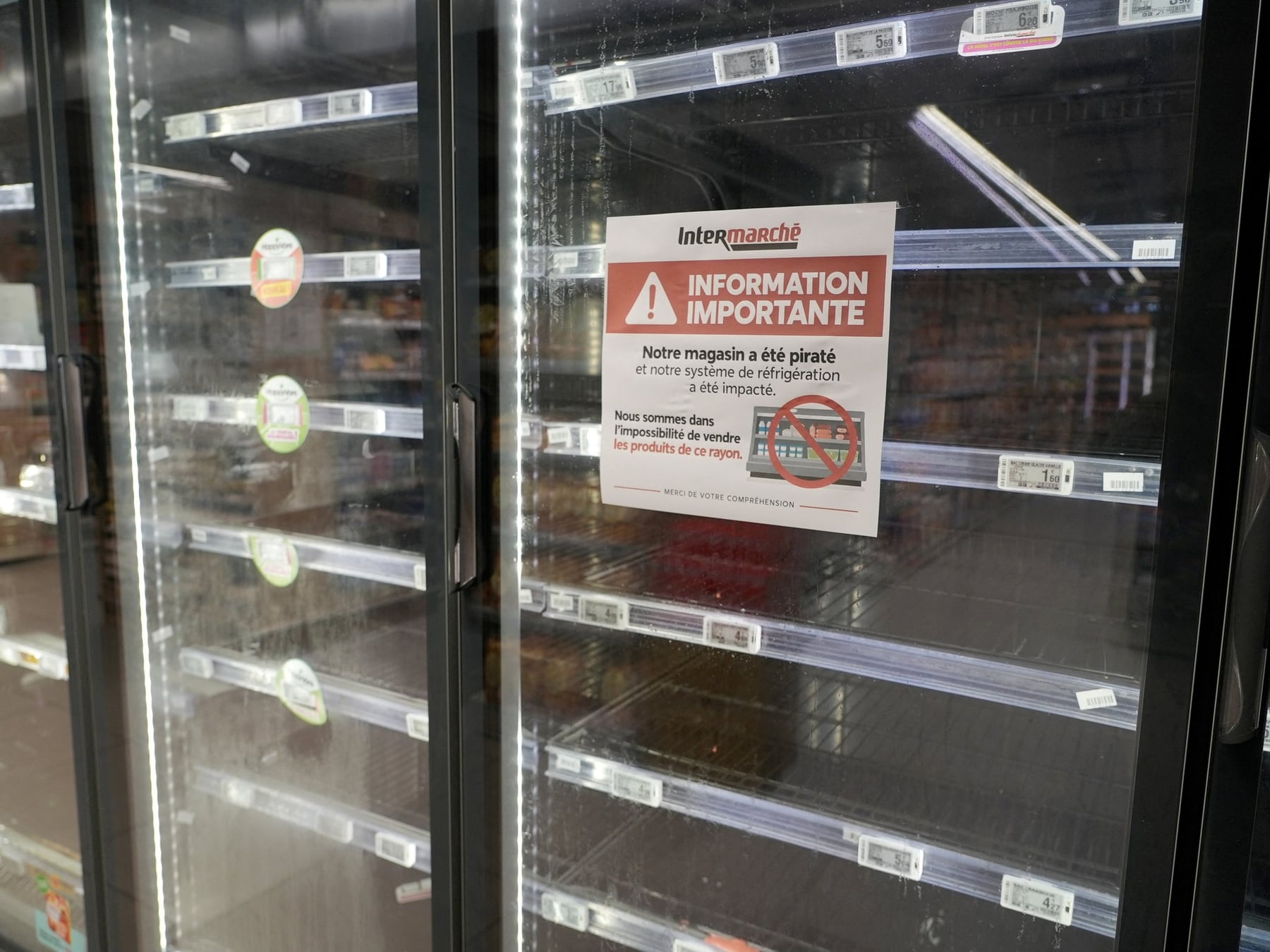 Hackeo a heladeras de supermercados en Francia: cuando la refrigeración se vuelve blanco del ciberataque