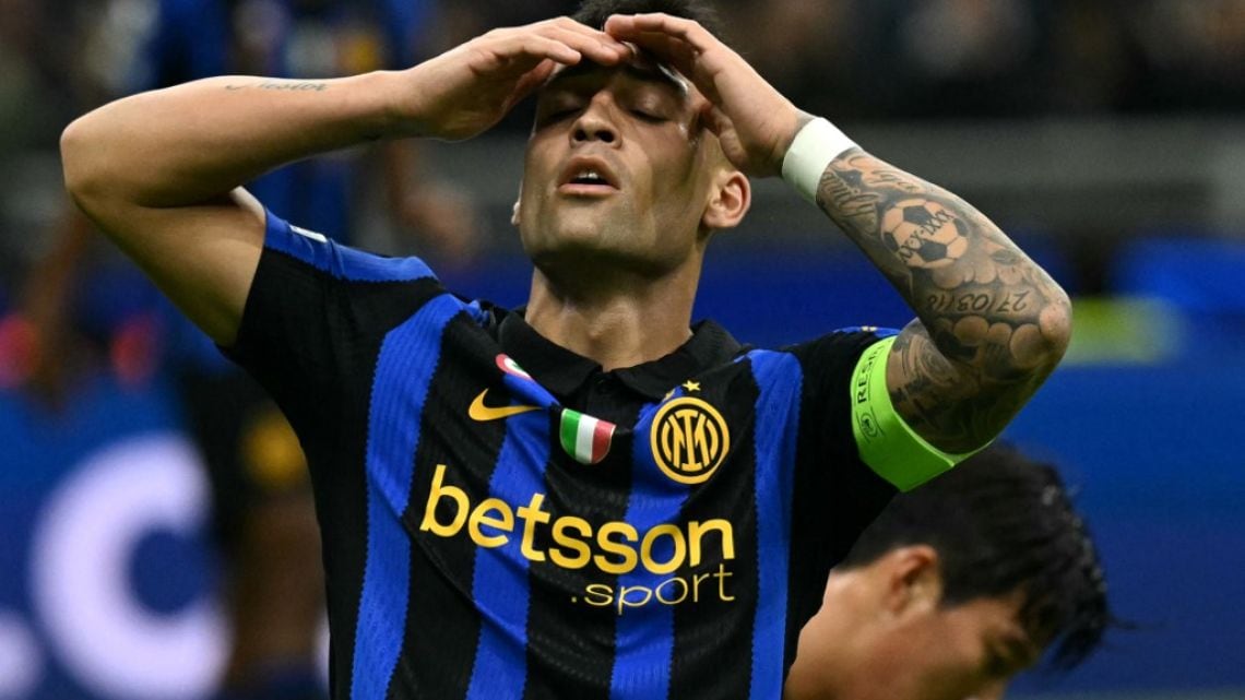 El Toro pierde el ritmo: Lautaro Martínez se rompió y queda afuera de la agenda caliente del Inter