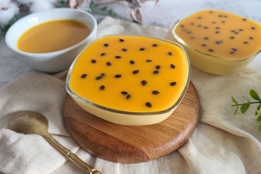 Mousse de maracuyá: una opción sin horno para los amantes de los sabores tropicales