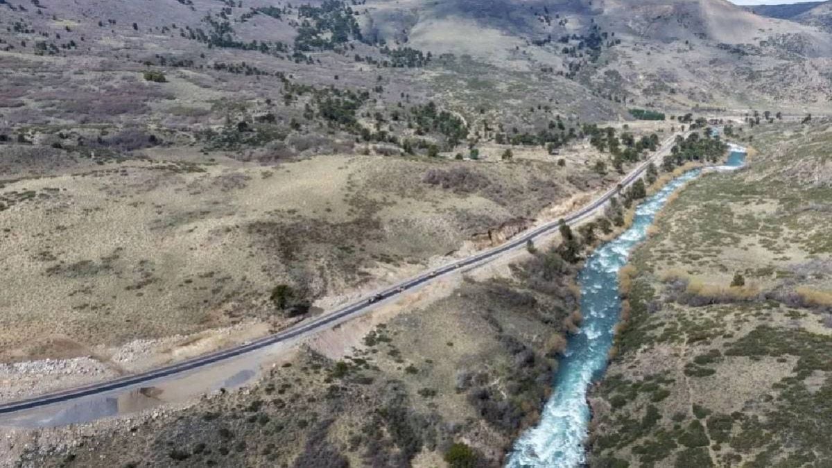 La Ruta 23 suma 38 kilómetros de pavimento y se habilita el 20 de enero entre Aluminé y Villa Pehuenia