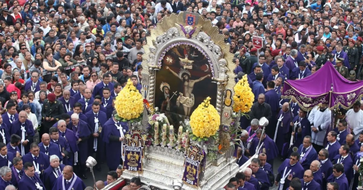 Señor de los Milagros: el tercer recorrido del Cristo Moreno atravesó el corazón histórico de Lima