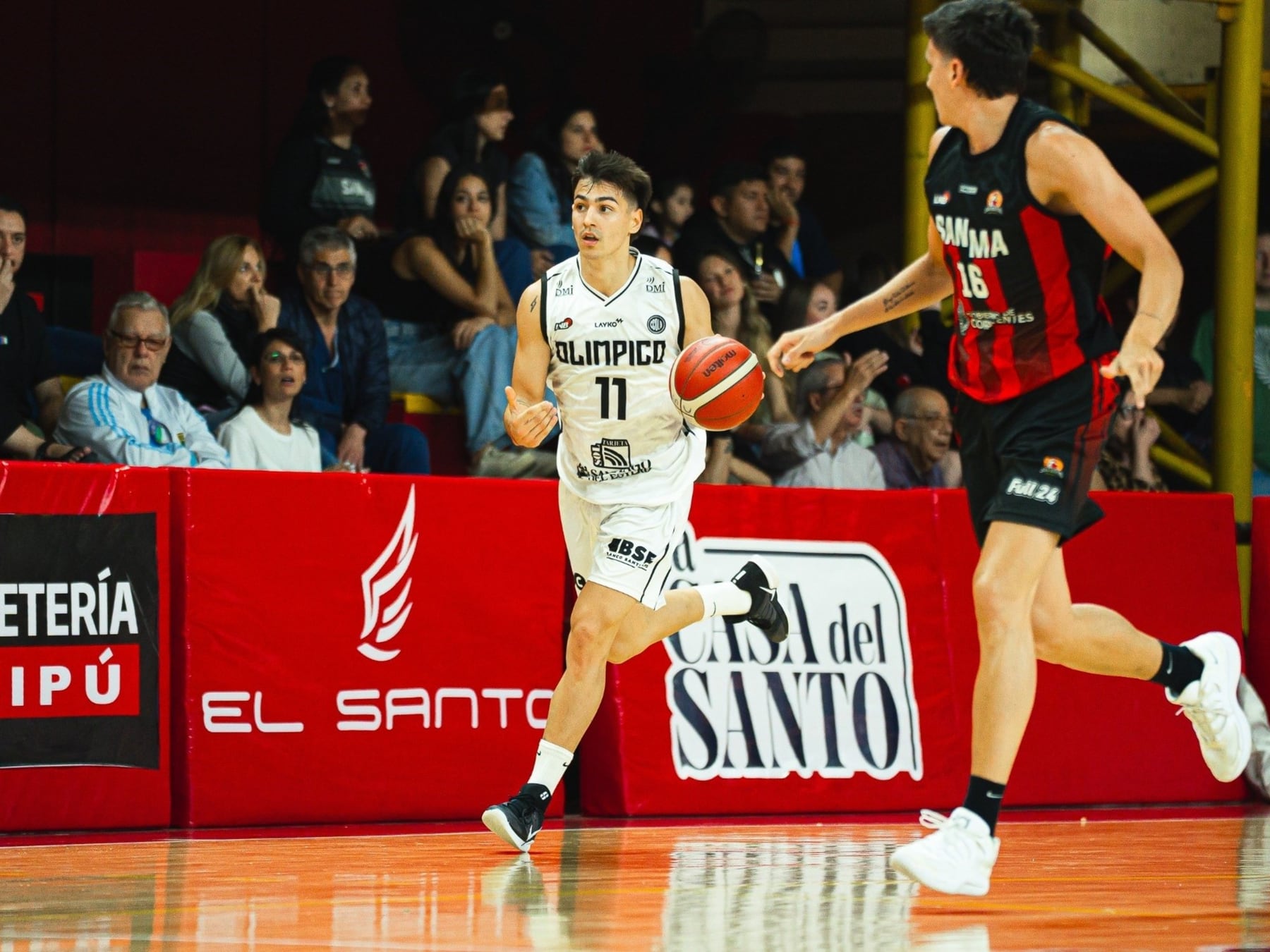 Olímpico pasó por arriba a San Martín y estira su racha en la Liga