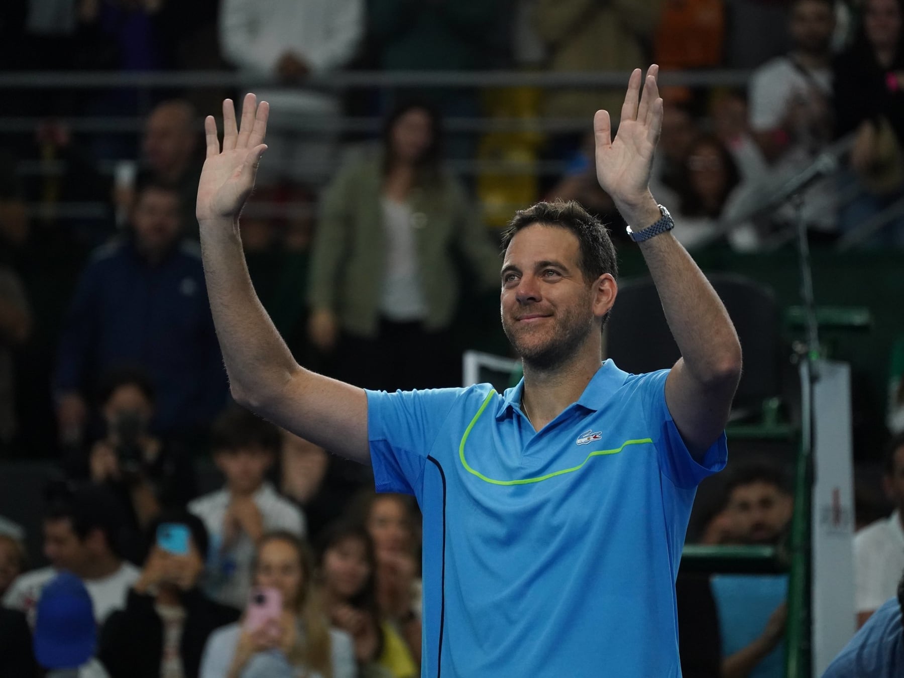 Del Potro vuelve al banquillo de candidatos del Salón de la Fama