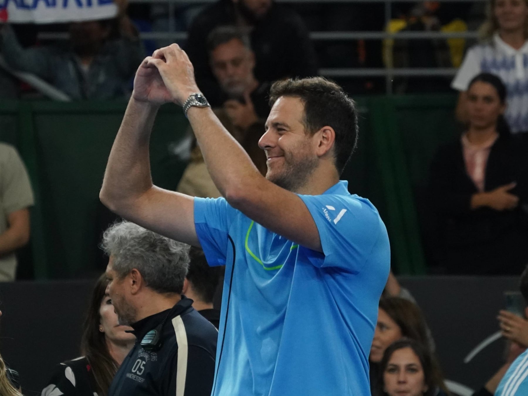 Del Potro dio un paso hacia el Salón de la Fama con el respaldo de los hinchas